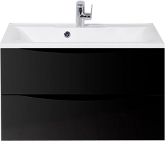 Тумба для комплекта BelBagno Marino 80 nero lucido