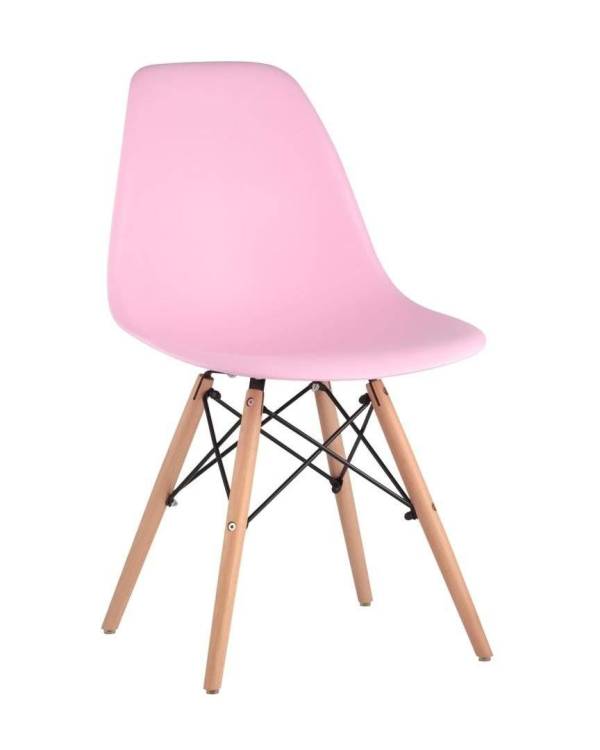 Стул Stool Group Eames DSW 8056PP PINK розовый