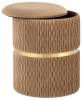 Пуф-сундук Stool Group Джесси 19B351VA-8167-07 велюр бежевый с ящиком фото 3