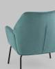 Кресло Stool Group Харви QH-8312K 263-8 green темно-бирюзовая рогожка фото 7