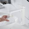 Смеситель для раковины Rose R1811C-1 высокий, белый фото 12