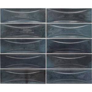 Керамическая плитка Equipe Hanoi 30041 Arco Blue Night 6.5x20