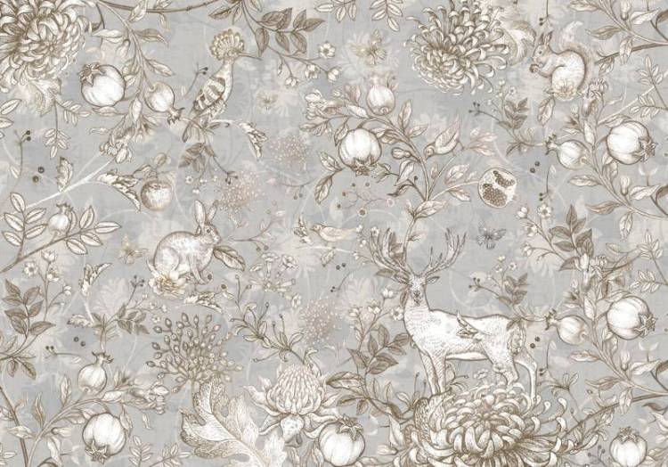 3D Фотообои Artegrafico «Винтажный лес» FN-017 канвас