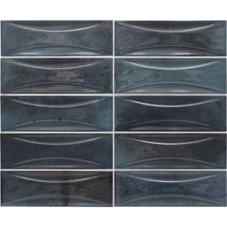 Керамическая плитка Equipe Hanoi 30041 Arco Blue Night 6.5x20