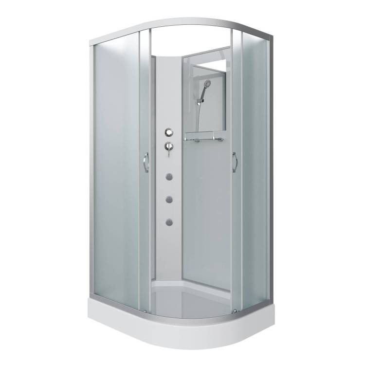 Душевая кабина Niagara Classic NG-3312-14LBKG (1200x800x2000) с низким поддоном (13см)