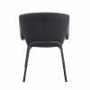 Стул обеденный Stool Group Afrida Afra DCh Davis-Opium 99+69 Черный/Бордовый фото 4