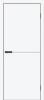 Межкомнатная дверь Bravo Браво-0.21 П полотно White Silk 600x2000