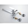 Смеситель для ванны Knotlor Ecoflow KN-13 хром фото 5