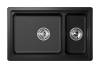 Мойка кухонная Granula Kitchen Space KS-7304U шварц фото 3