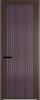 Межкомнатная дверь Profil Doors 3 AGP цвет профиля Деорэ, стекло безопасное 6 мм мору фиолетовое 700x2000