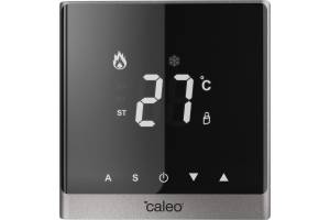 Терморегулятор Caleo С732 0К-00000782 встраиваемый цифровой, 3.5 кВт, серебристый