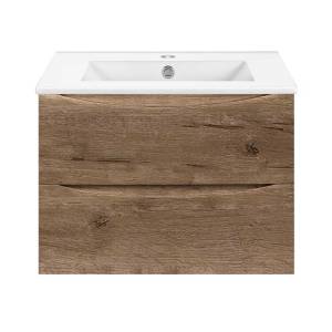 Тумба с раковиной Vincea Mia Slim VMC-2MC700S1VO Коричневый