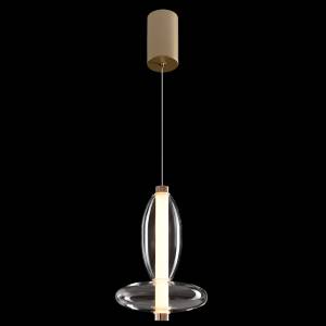 Светильник подвесной Crystal Lux Quasar QUASAR SP7W LED TRANSPARENT