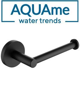 Держатель туалетной бумаги AQUAme Trento AQM7208MB черный