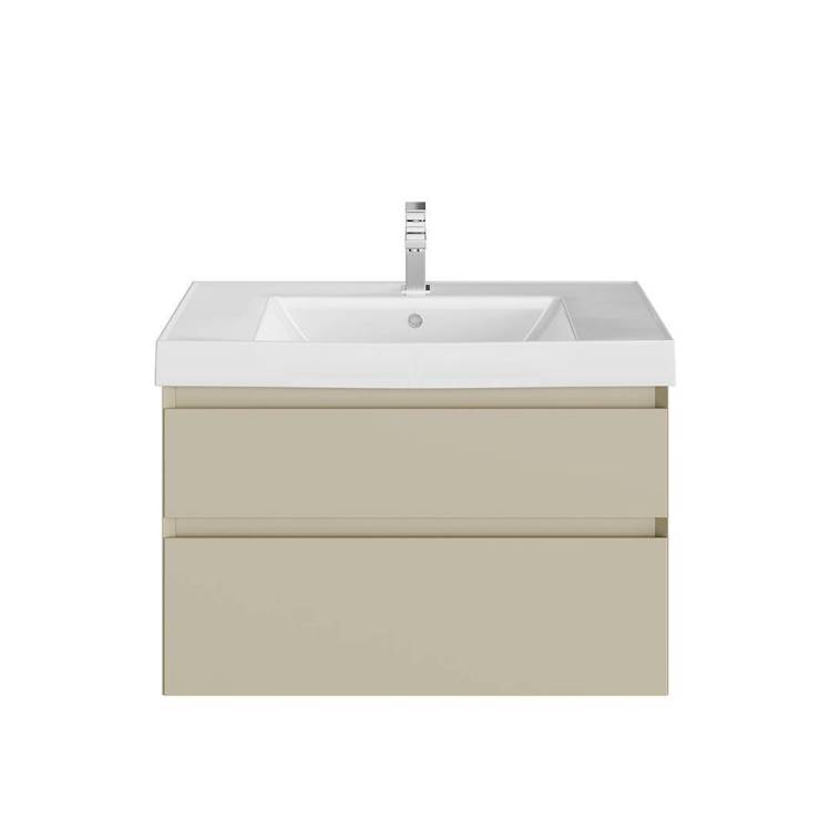 Тумба с раковиной Kerama Marazzi Cubo лимо матовая, 100 см, раковина CU.wb.100