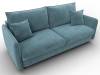 Диван прямой Лига Диванов Лига-064 134776 Бирюзовый фото 6