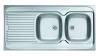 Мойка кухонная Alveus Classic 100R 1009085 Nat-60 правая, с сифоном, 120x60