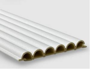 Рифленая панель Bonaparte Pipe white skin 280x13.2x1.5