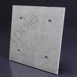 Гипсовая 3D панель Artpole Loft Original Beton M-0065 600x600