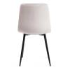 Стул Tetchair Chilly (mod. JSC-220) 21497 Light grey (светло-серый) HLR14, черный, велюр, металл фото 4