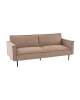 Диван-кровать Stool Group Кассель vd-cassel-cl-cream бежевый, велюр рельефный