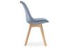 Стул деревянный Woodville Bonuss 15090 blue / wood фото 3