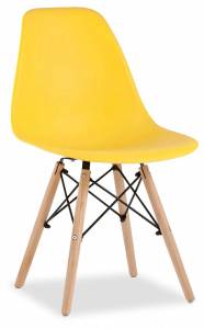 Набор из 4 стульев Stool Group Eames Y801 yellow X4