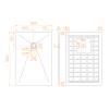Поддон для душа RGW Stone Tray ST-G 14152812-02-11 графит, 80x120x2.5 фото 4