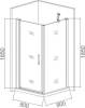 Душевой уголок Good Door Pandora CR 80x80 фото 4