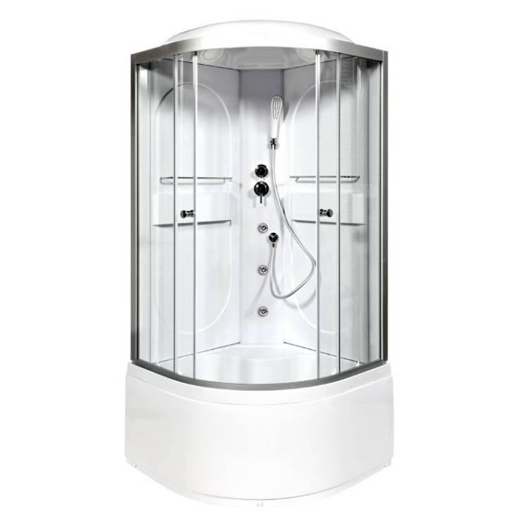 Душевая кабина AvaCan L610GM с гидромассажем, 100x100x215
