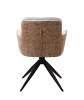 Стул Stool Group Waldo OS-2319K UF995-02mFUL005 светло-серый c бежевой экокожей фото 5