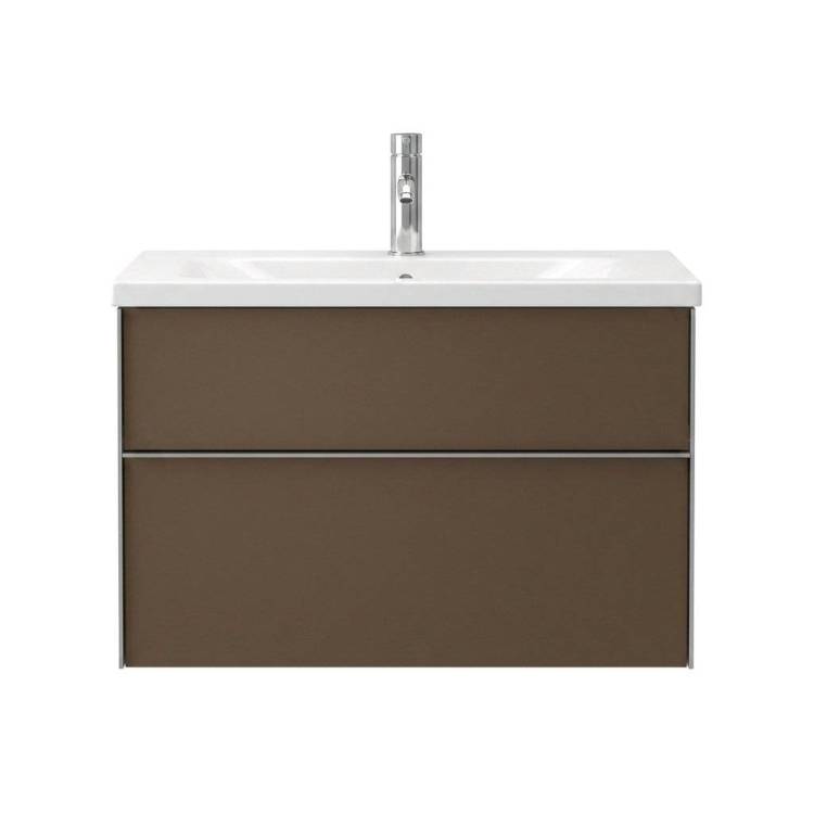 Тумба с раковиной Keuco Royal Reflex трюфель 80 см