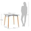 Стол Bradex Home Summer FR 0403, белый фото 6