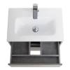 Тумба с раковиной Belbagno Kraft 39 KRAFT 39-700/390-2C-SO-CG 70x39x50 Cemento Grigio подвесная с двумя выкатными ящиками фото 4