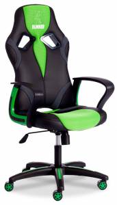 Кресло компьютерное Tetchair Runner 11736 зеленый, черный