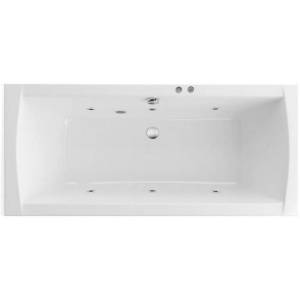 Акриловая ванна Excellent Aquaria Lux Slim 180x80 WAEX.AQU18S.SOFT.CR с гидромассажем, 