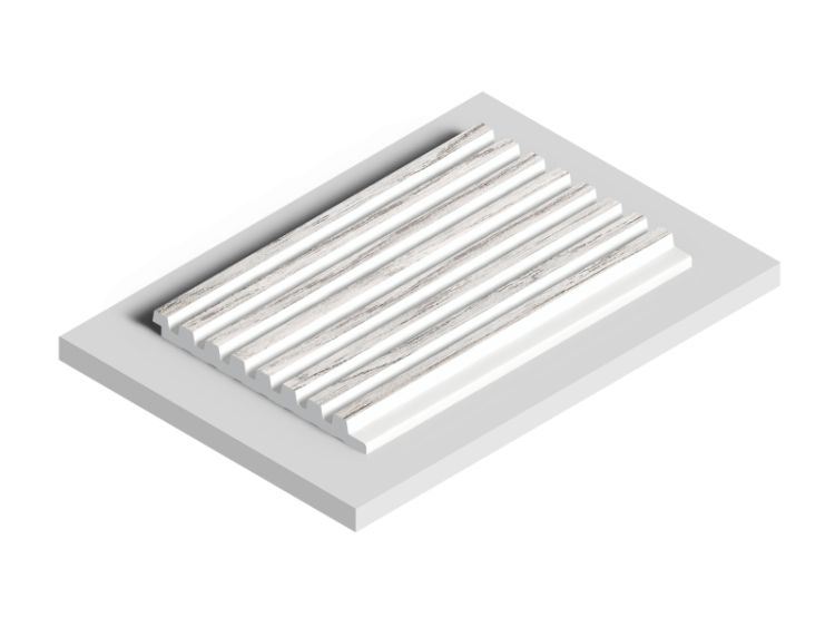 Декоративная панель Hiwood LV129 GR24N 270x1.2x12