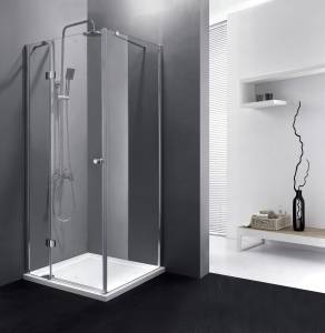 Душевой уголок Cezares VERONA-W-A-1-90-C-Cr профиль хром, стекло прозрачное, 90x90x195