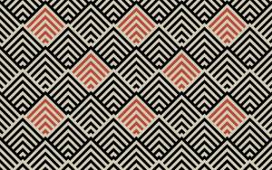 3D Фотообои Artegrafico «Красно-черное отражение» BL-024 песок