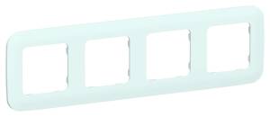 Рамка 4-постовая IEK Flite FI-M42-31-20-K94 холодный лед