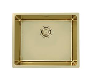 Мойка кухонная Alveus Kombino Monarch 50 1122674 Bronze Sat-90 с донным клапаном, 54.2x44.2