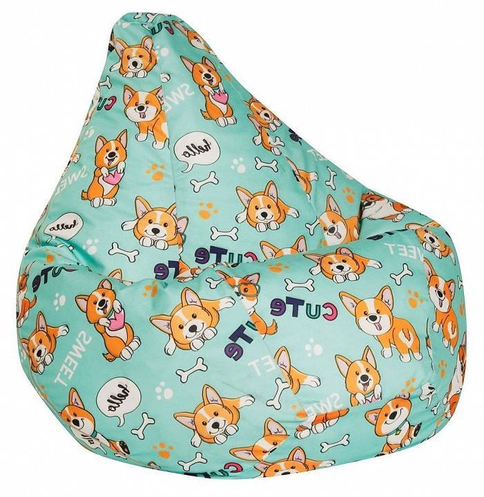 Кресло-мешок Dreambag Корги 5028231 велюр 2XL