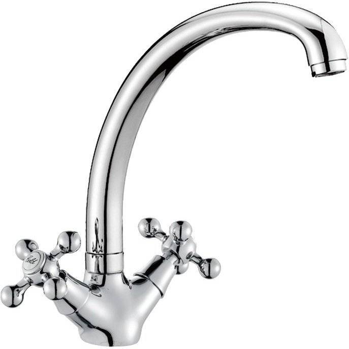 Смеситель для кухни Haiba HB4719 хром