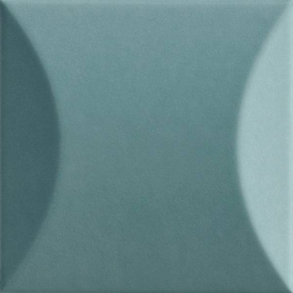 Керамическая плитка Ava Ceramica Up 192056 Cuscino Green Glossy 10x10