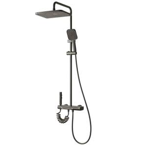 Душевая система Watersense Nancy Powerful W01825 графит