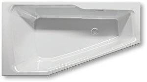 Акриловая ванна Riho Bathtubs B113009005 Rething space 170x90 R pulg&play Riho Fall заполнение через перелив, 170x90x62/46