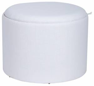 Пуф-сундук Stool Group Хюгге 19B260LLP YX1828-1 L рогожка белая с ящиком