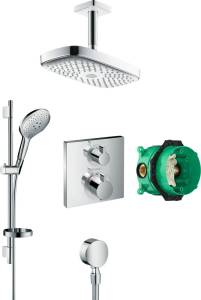 Душевой комплект Hansgrohe Raindance Select E 300 (2 jet) 27384000 + 27802000 + 27506000 + 15714000