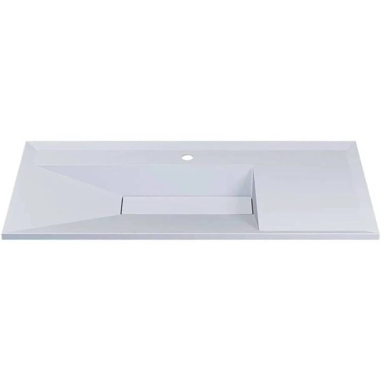 Раковина Uperwood Lotus 35480000001 100 см, белая матовая