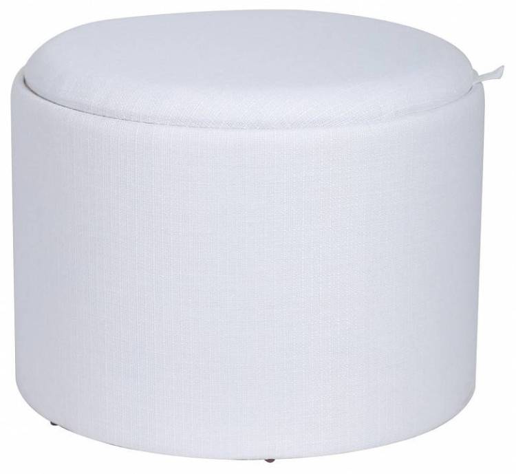 Пуф-сундук Stool Group Хюгге 19B260LLP YX1828-1 L рогожка белая с ящиком